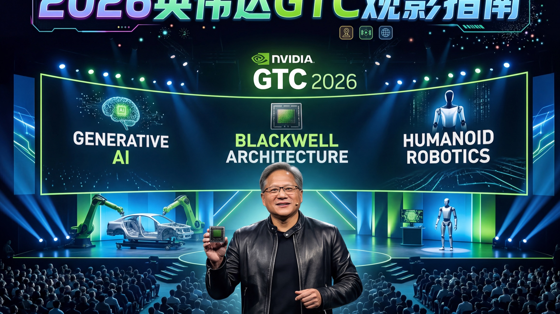 英伟达GTC 2026发布Vera Rubin全栈AI平台与Feynman架构,定义算力新纪元